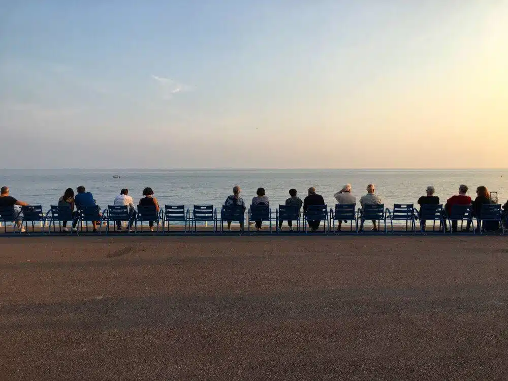 There’s nothing better than just relaxing next the the ocean when visiting Nice France! The French Riviera is beautiful!