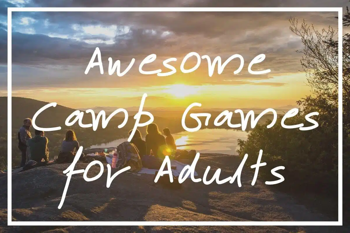 Camp games for adults