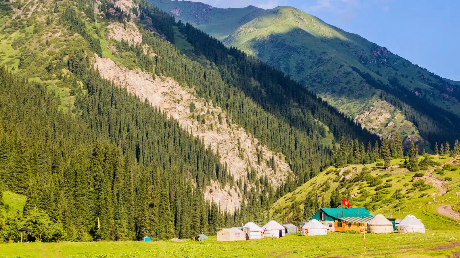 Yurt camp in Kyrgyzstan