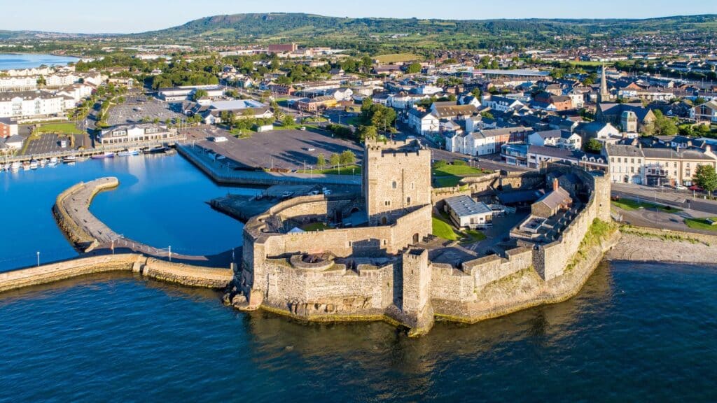 Carrickfergus Castle in Ireland