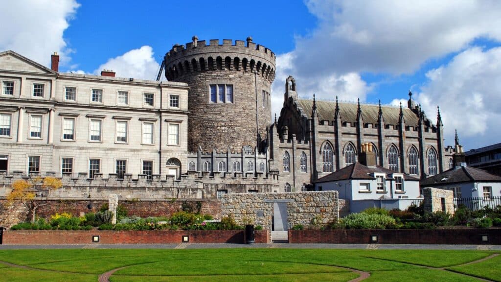 Dublin Castle in Ireland