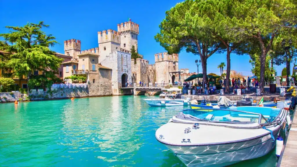 Lake Garda in Northern Italy