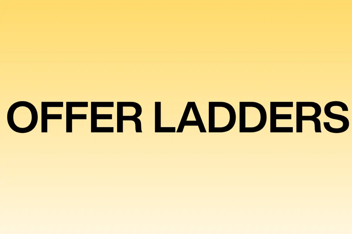 More Clients, More Money, Less Work: An Introduction to Offer Ladders