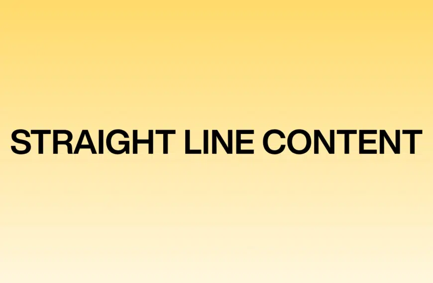This Simple Content Framework Draws the Straightest Possible Line to Results